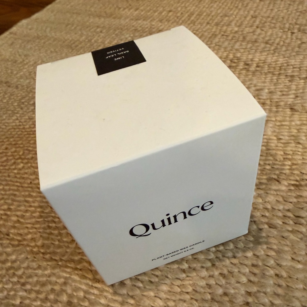 Quince Bergamot Basil Candle